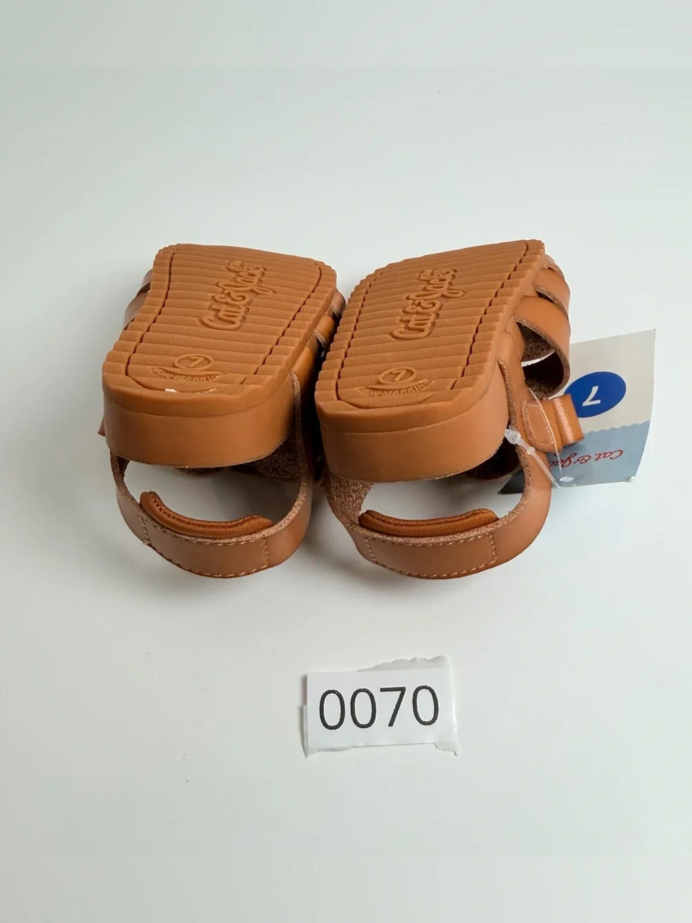 Cat & Jack Tan Fisherman-Style Kids Sandals
